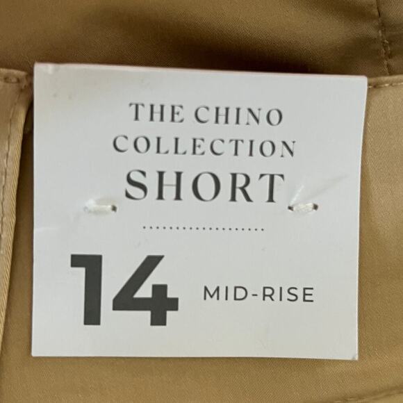 Lane Bryant High Waist Tan Shorts - Picture 3 of 7